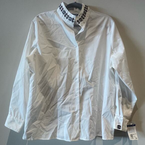 Pendleton Plus Vintage Folklore Button Down shirt NWT size 14 - Picture 1 of 8